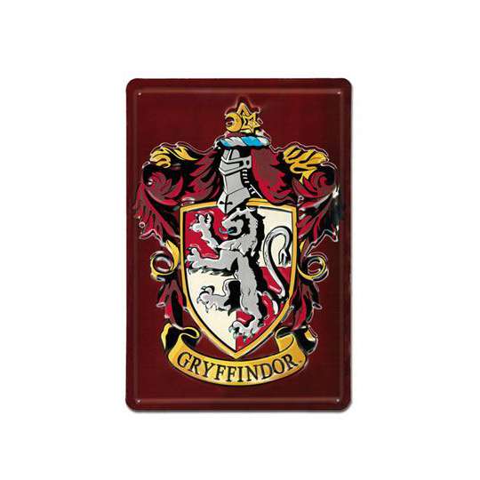 Blechschild Gryffindor