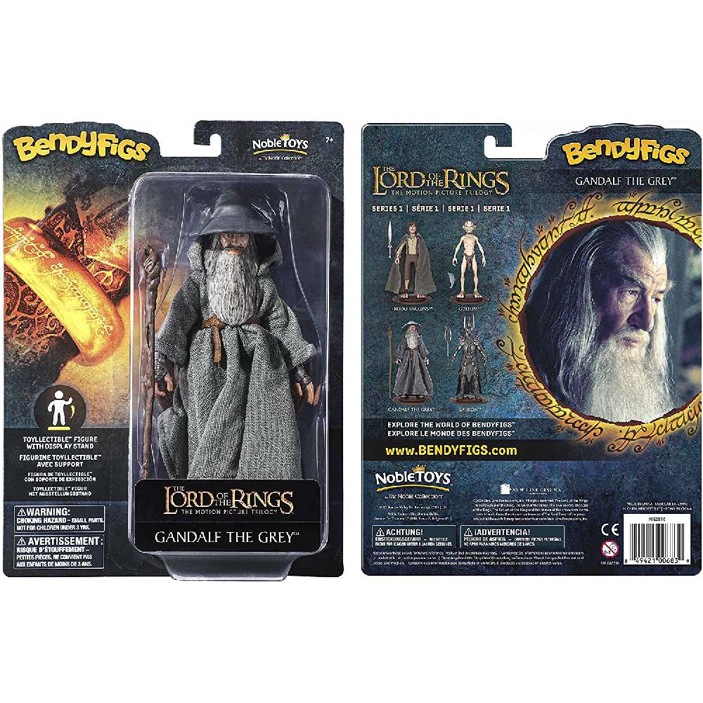 Herr der Ringe Bendyfigs Biegefigur Gandalf 19 cm