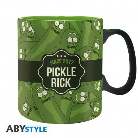 RICK AND MORTY - Mug - 460 ml - Pickle Rick - with box
