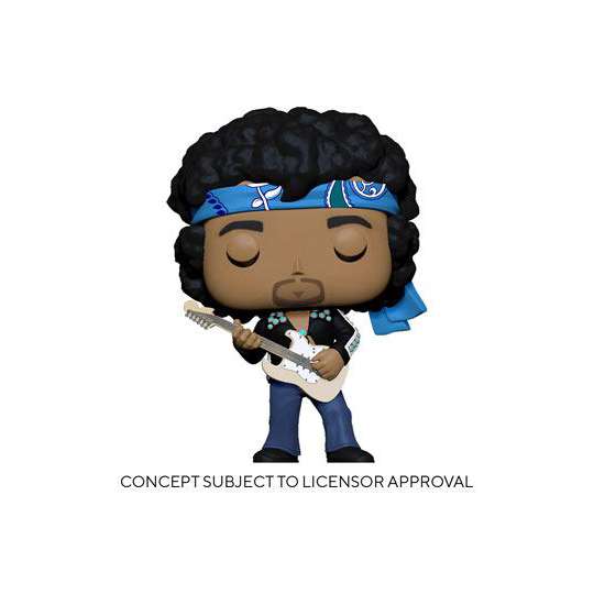 Jimi Hendrix POP! Rocks Vinyl Figur Jimi Hendrix (Live in Maui Jacket) 9 cm