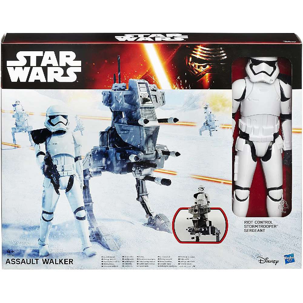 Star Wars Assault Walker und Stormtrooper Figur
