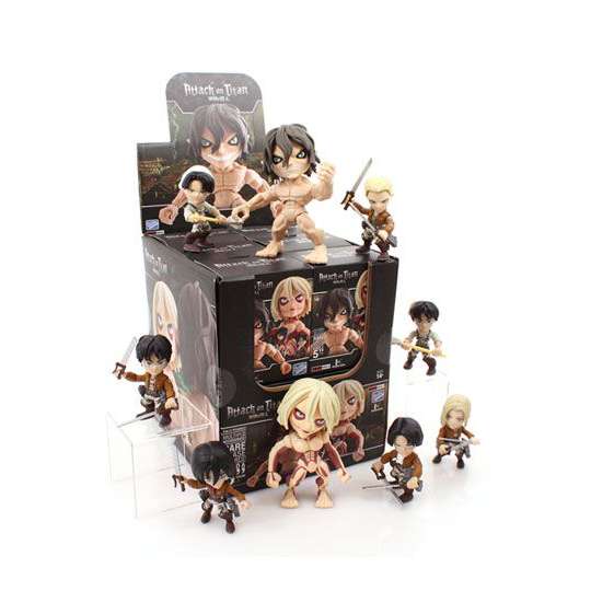 Attack on Titan Diverse Action Vinyl Minifiguren