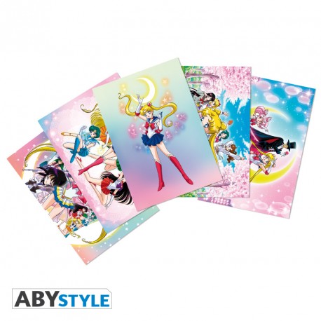 SAILOR MOON - Postcards - Set 1 x5 (14,8x10,5)
