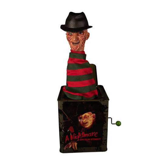 Nightmare On Elm Street Burst-A-Box Springteufel Spieluhr Freddy Krueger 36 cm