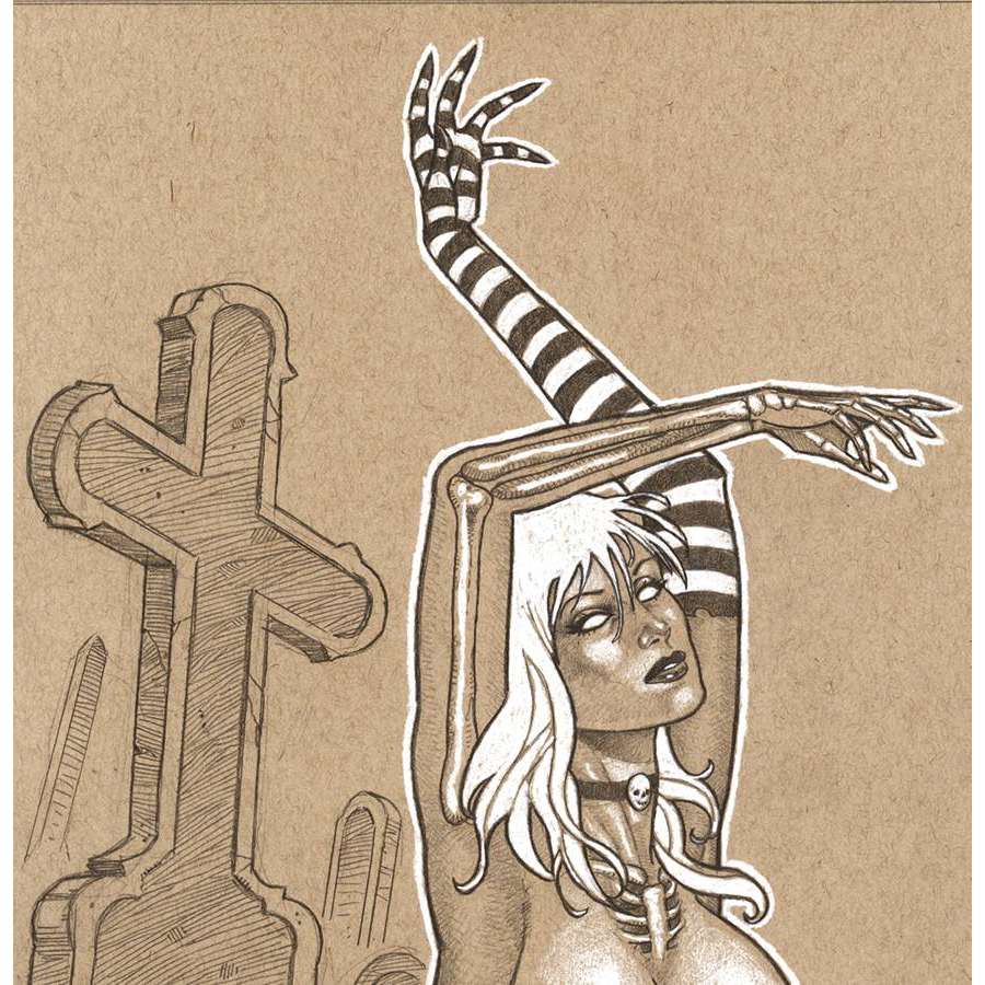 TAROT WITCH OF THE BLACK ROSE #129 DLX LITHO ED (MR)