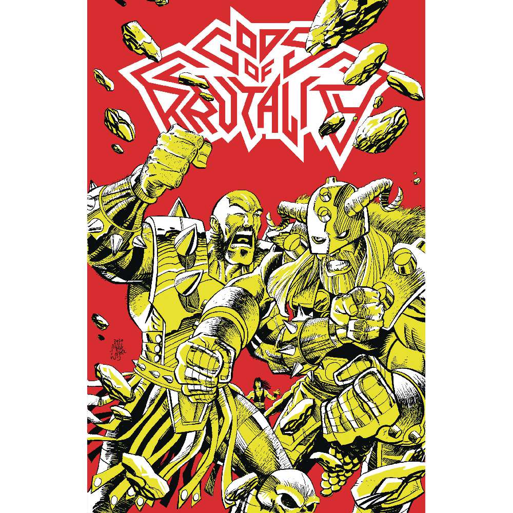 GODS OF BRUTALITY #3 (OF 4) CVR B 10 COPY WELSER UNLOCKED