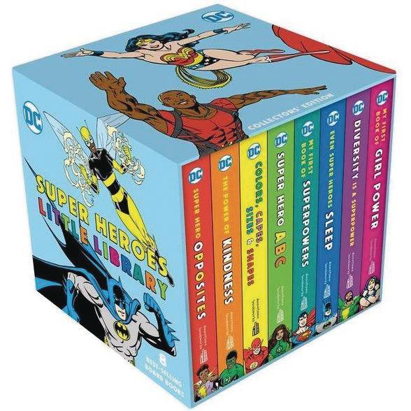 DC SUPER HEROES LITTLE LIBRARY BOARD BOOKS (C: 0-1-0)