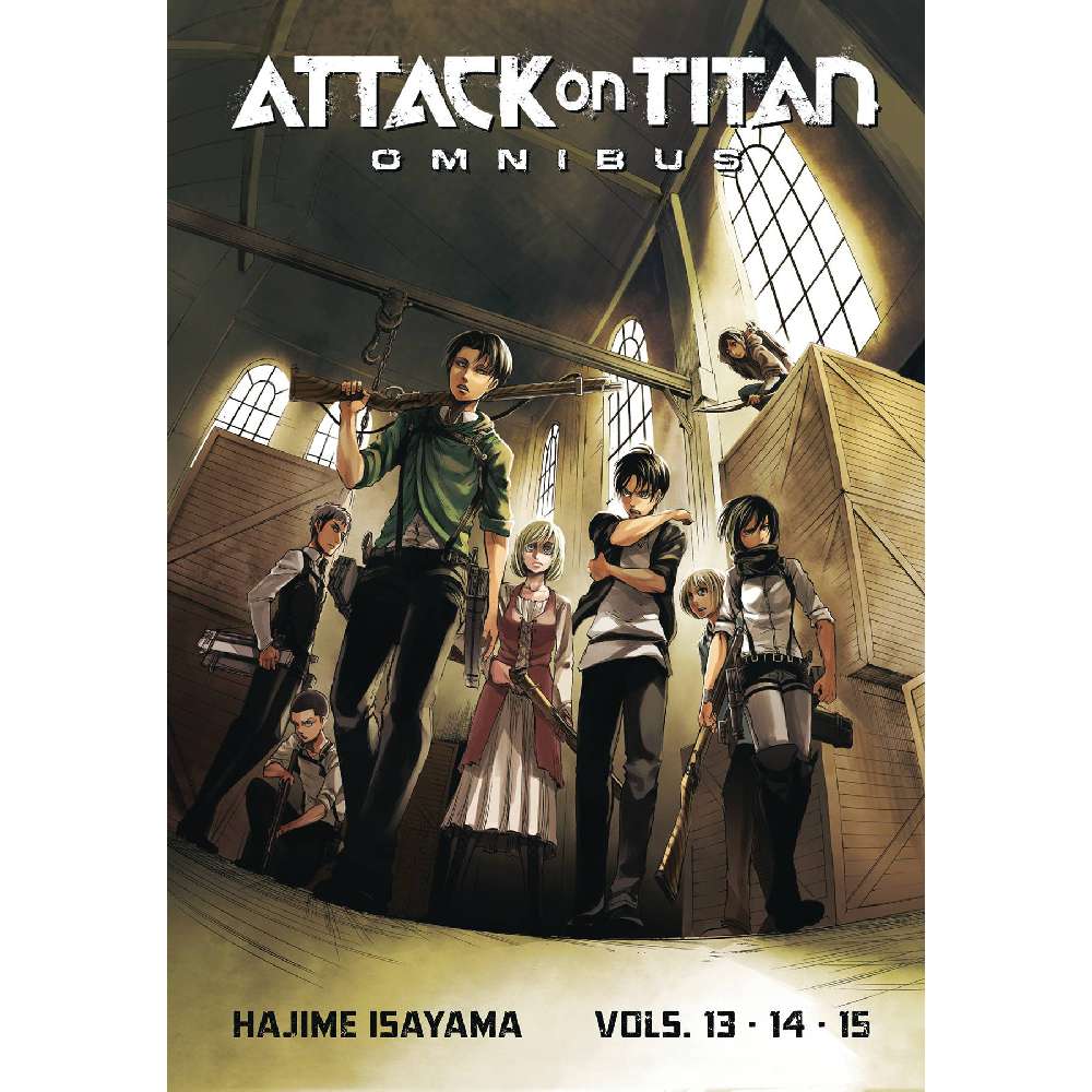 ATTACK ON TITAN OMNIBUS TP VOL 05 VOL 13-15 (MR) (C: 1-1-1)