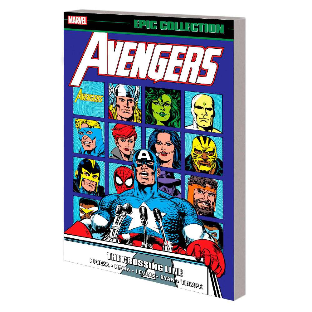 AVENGERS EPIC COLL TP CROSSING LINE