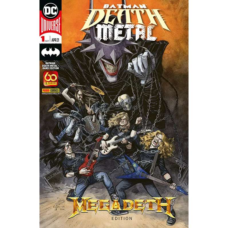Batman Death Metal Band Edition 1 Megadeth