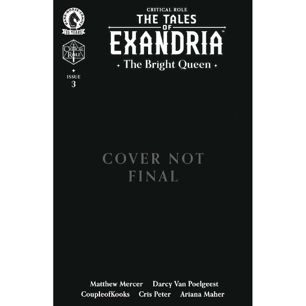 CRITICAL ROLE: TALES OF EXANDRIA #3 (OF 4)