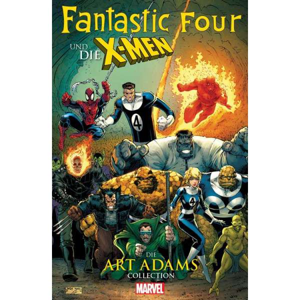 Fantastic Four und die X-Men Collection von Art Adams