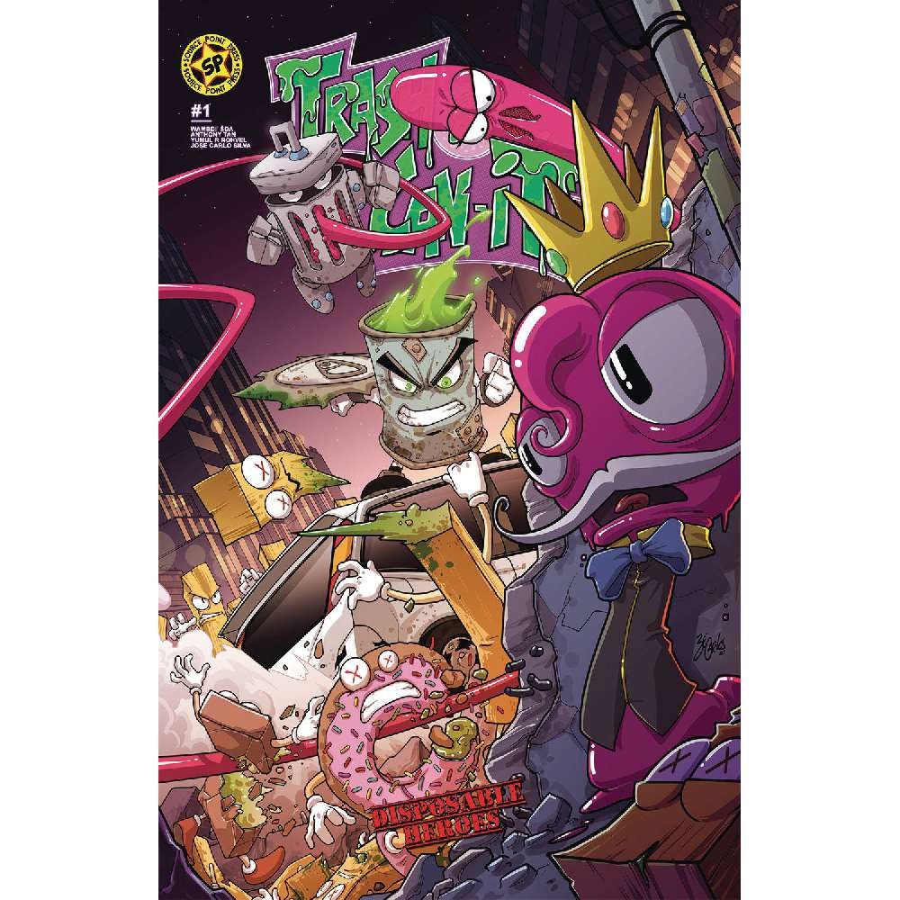 TRASH & CAN-IT DISPOSABLE HEROES #1 (OF 4) (MR)