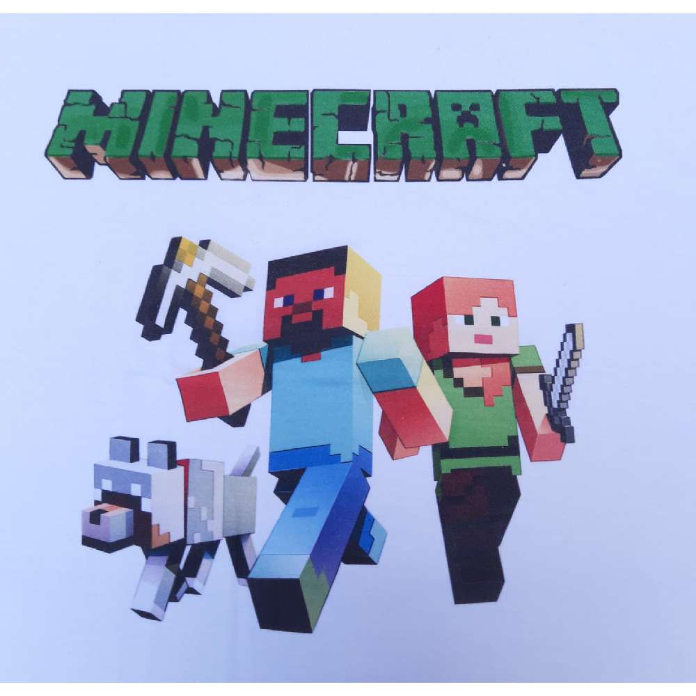Minecraft Tshirt/Kinder