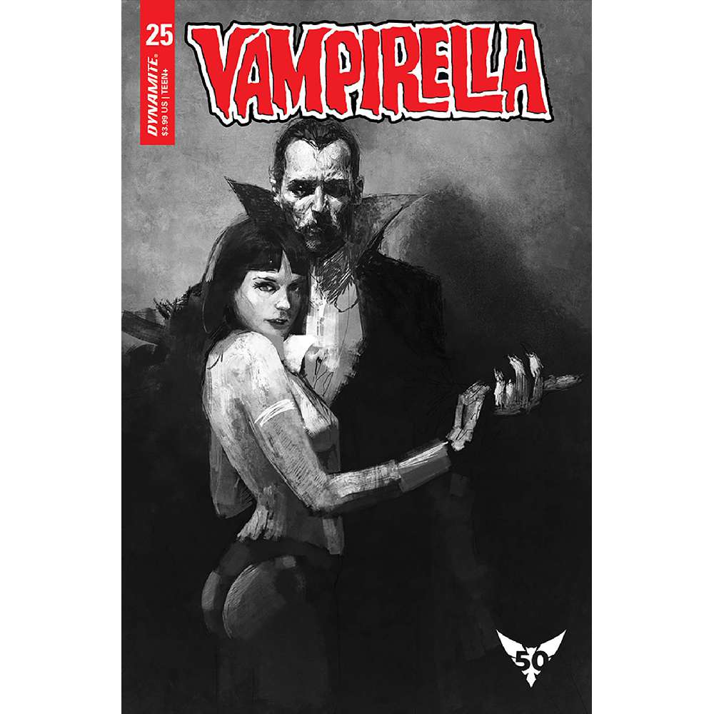 VAMPIRELLA #25 CVR R 30 COPY INCV MASTRAZZO B&W