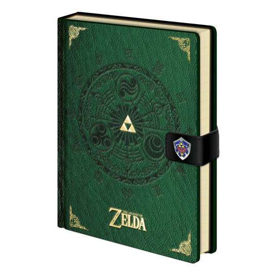 Legend of Zelda Premium Notizbuch A5 Triforce New Version