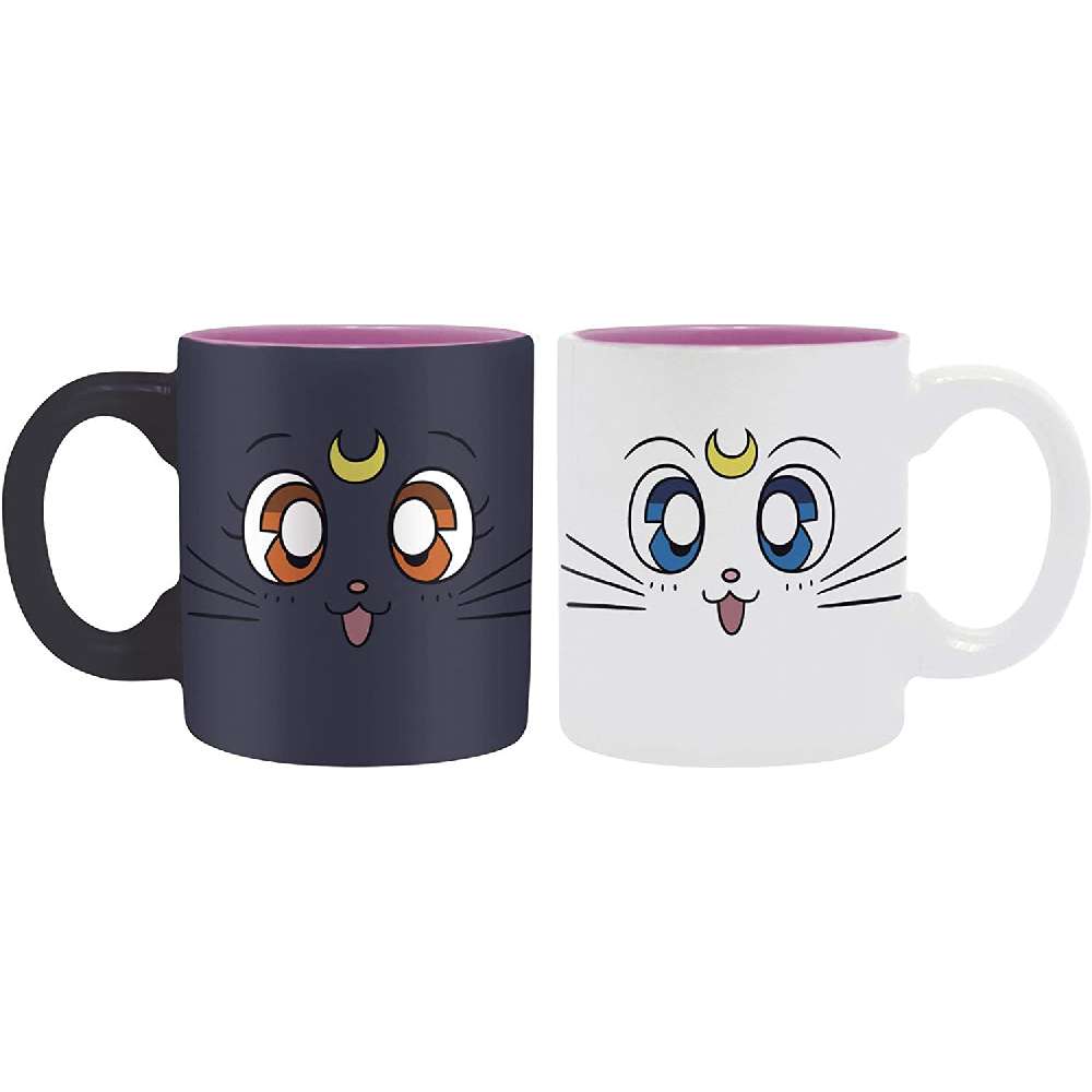 SAILOR MOON 2 Espresso Tassen Luna & Artemis