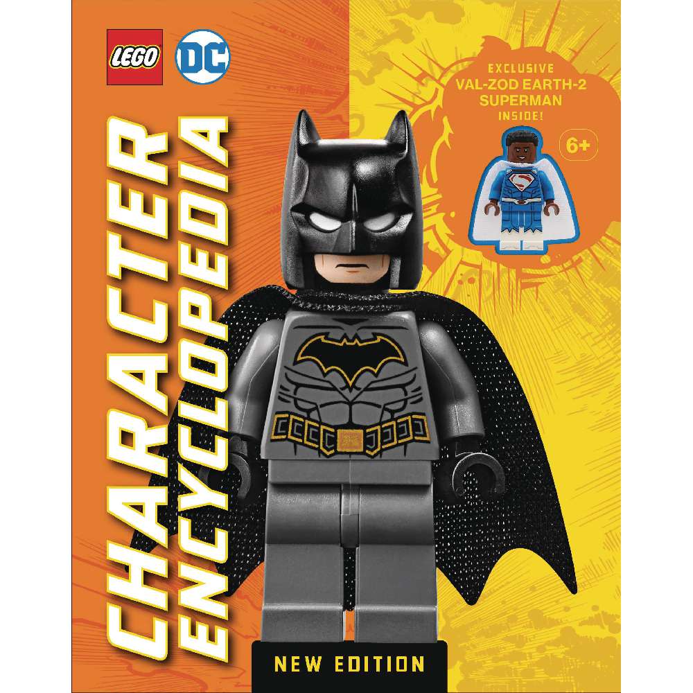 LEGO DC CHARACTER ENCYCLOPEDIA NEW ED WITH MINIFIGURE (C: 0-
