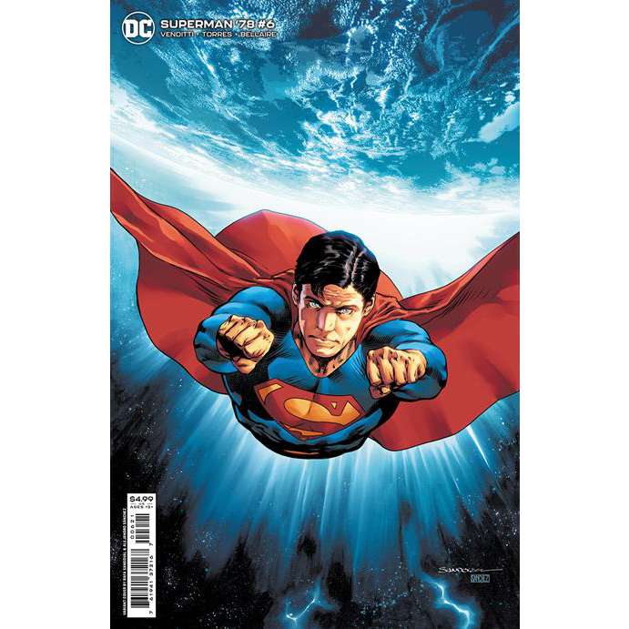 SUPERMAN 78 #6 (OF 6) CVR B RAFA SANDOVAL CARD STOCK VAR