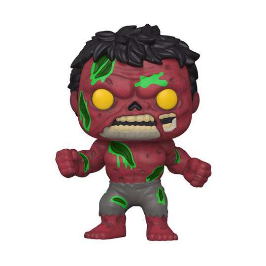 Marvel POP! Vinyl Figur Zombie Red Hulk 9 cm
