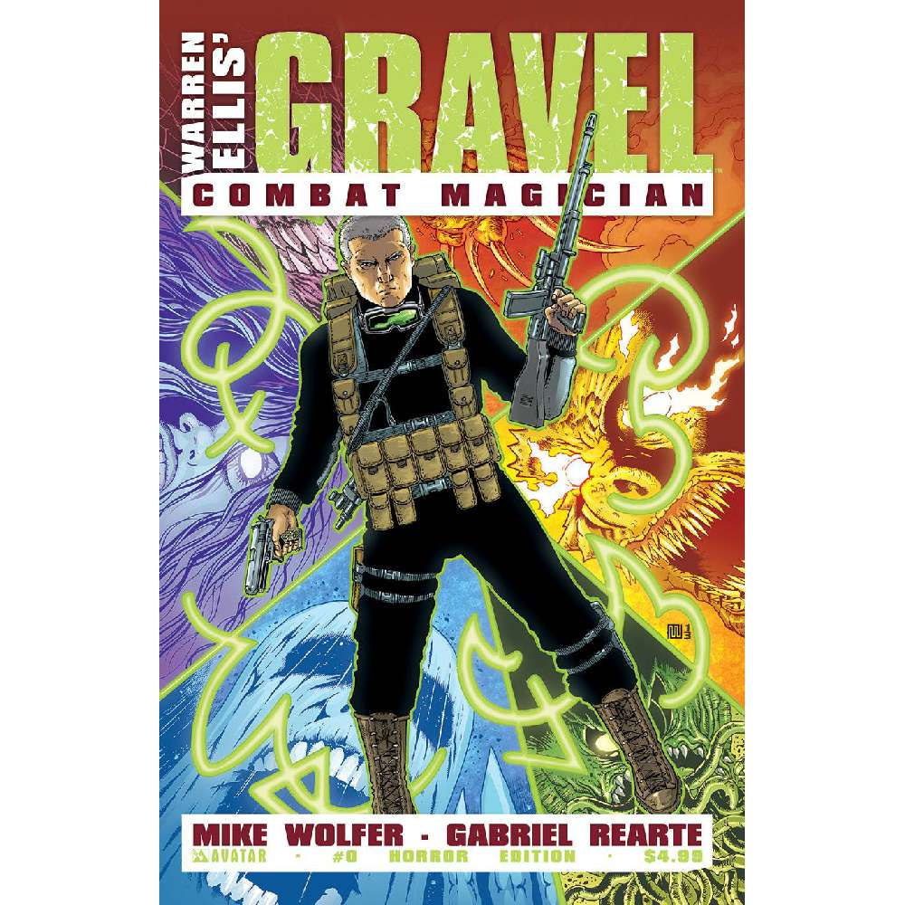 GRAVEL COMBAT MAGICIAN HORROR CVR BAG SET (5CT) (MR) (C: 0-1