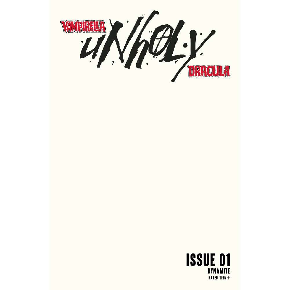 VAMPIRELLA DRACULA UNHOLY #1 CVR G BLANK AUTHENTIX