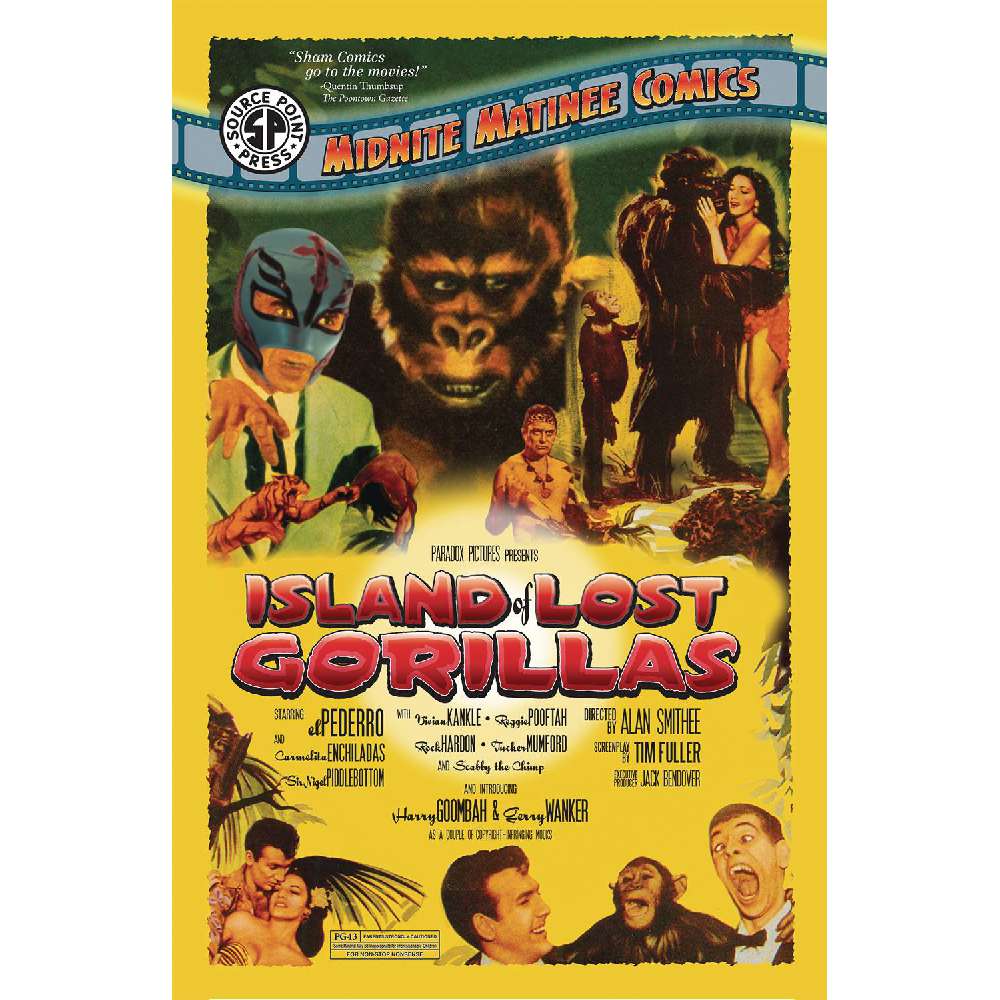MIDNITE MATINEE COMICS PRESENTS ISLAND OF LOST GORILLAS (C: