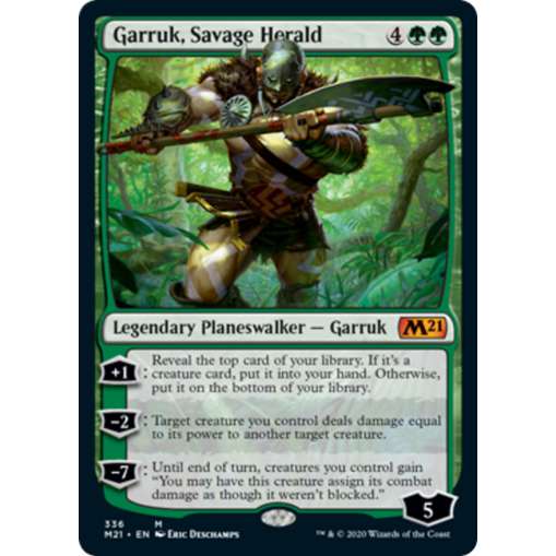 Core Set 2021 - Garruk Planeswalker Deck - EN