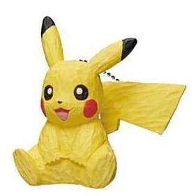 Pokémon Schlüsselanhänger Holzoptik Pikachu