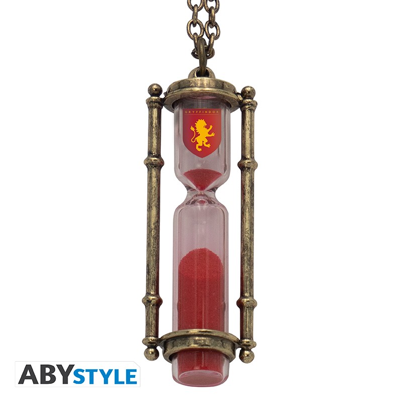 "HARRY POTTER - Schlüsselanhänger 3D ""Gryffindor Sanduhr"""