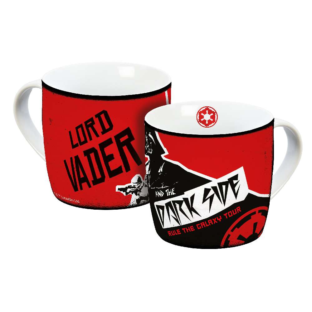 Star Wars Darth Vader and the darkside rule the Galaxy Tour Tasse