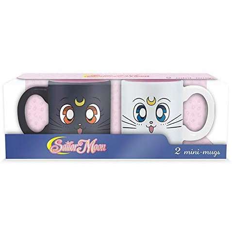 SAILOR MOON 2 Espresso Tassen Luna & Artemis