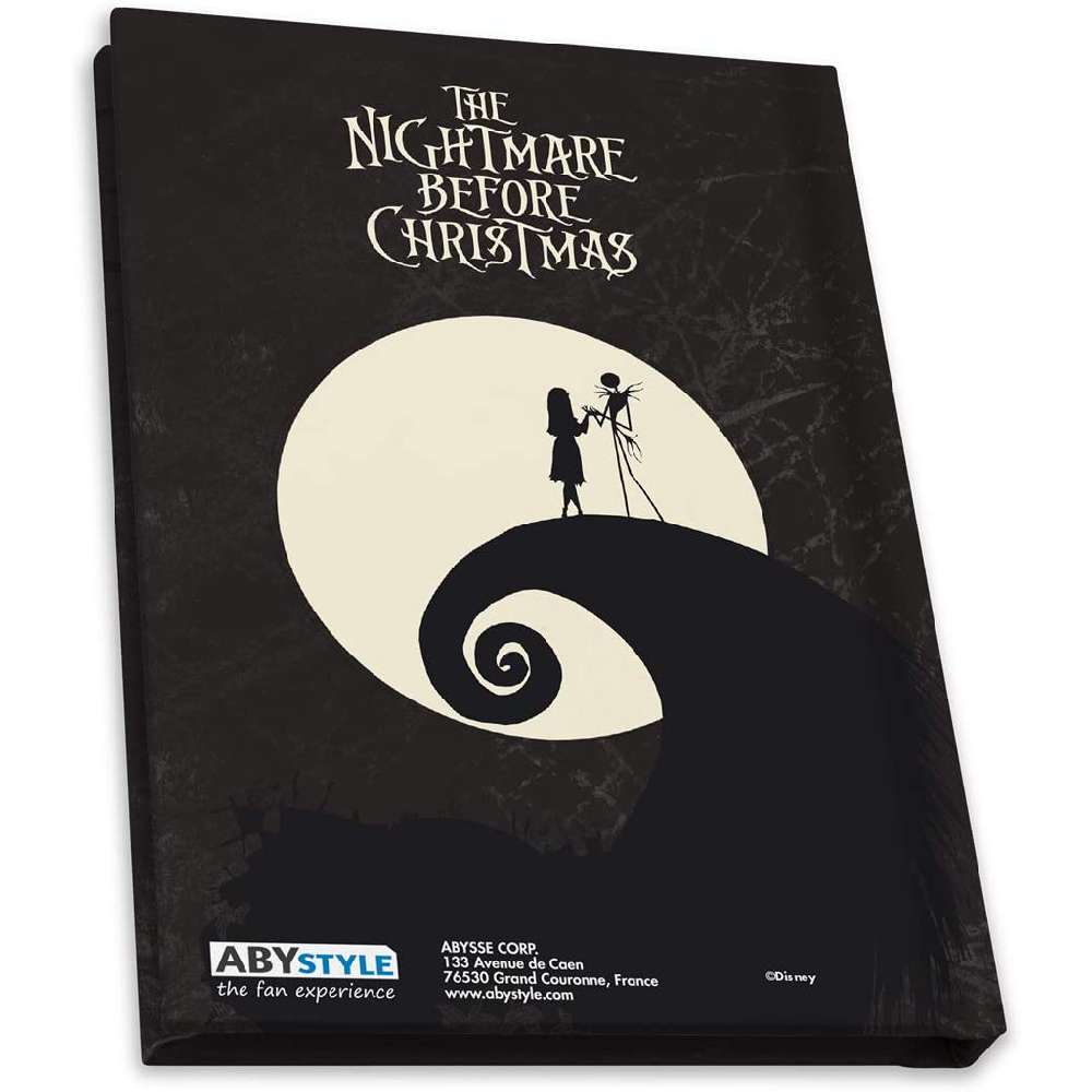 Nightmare Before Christmas - Glow In The Dark Notizbuch - Jack Skellington