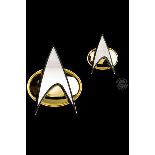 Star Trek: The Next Generation Enterprise Ansteck-Pin & Ansteck-Button Set Communicator