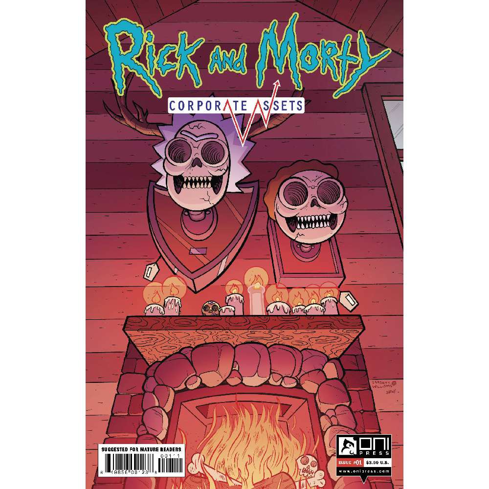 RICK AND MORTY CORPORATE ASSESTS #1 CVR A WILLIAMS