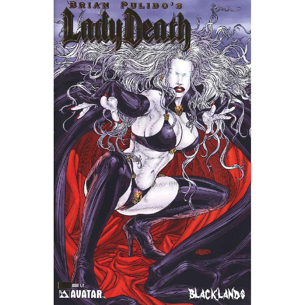 LADY DEATH MASTERWORKS BLACKLANDS GOLD FOIL SET (5CT) (MR) (