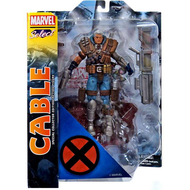 Diamond Select Toys Marvel Select - Cable - Action Figur