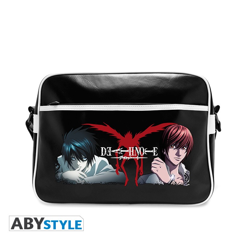 "DEATH NOTE - Messenger Tasche ""L VS Light"" – Vinyl"